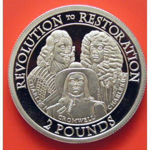 2 фунта Джерси 2010 г. (серебро)