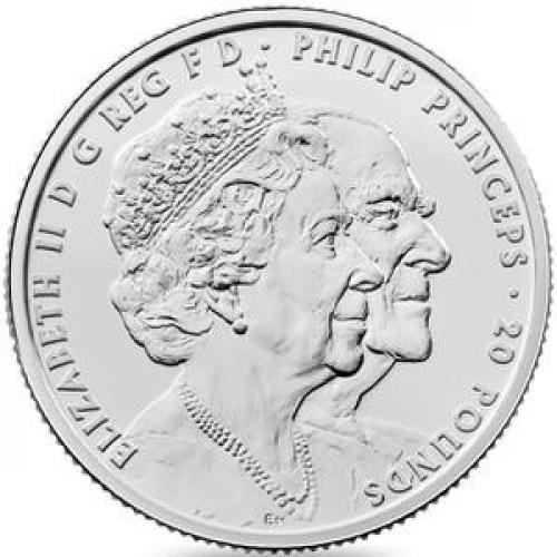 20 футнов Великобритания 2017 г.(серебро)