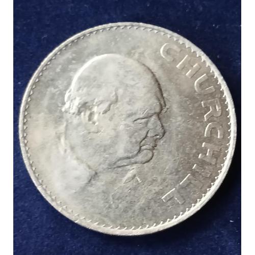 25 пенсов 1965 года, Черчилль