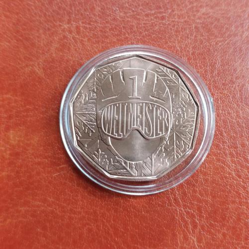 5 евро Австрия "Мы — чемпионы"