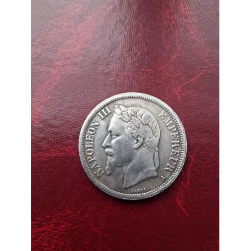 5 франков Франция 1862 г.