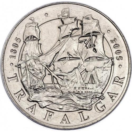 5 фунтов Великобритания 2005 г.  "Трафальгар"