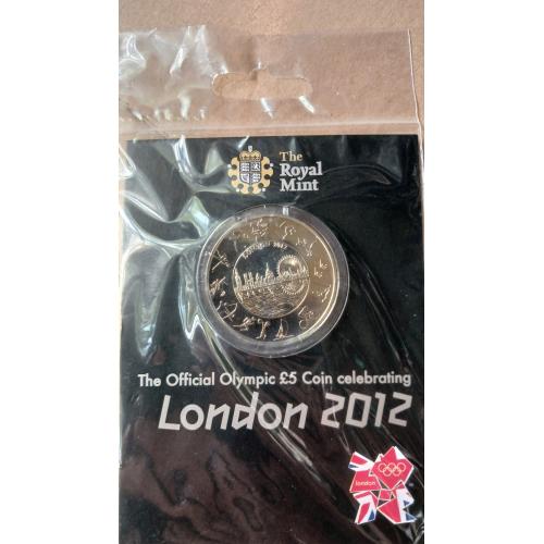 5 фунтов Великобритания 2012 г. "XXX летние Олимпийские Игры, Лондон 2012" 