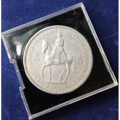 5 шиллингов 1953 Великобритания (Коронация Королевы Елизаветы II)