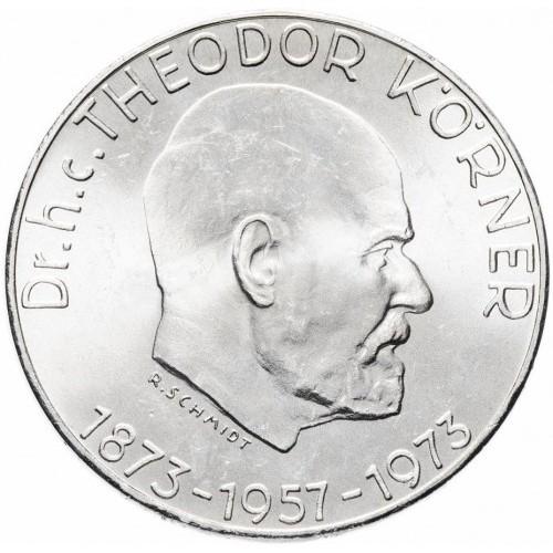 Австрия 50 шиллингов 1966 г. 100 лет со дня рождения Теодора Кёрнера (Серебро)