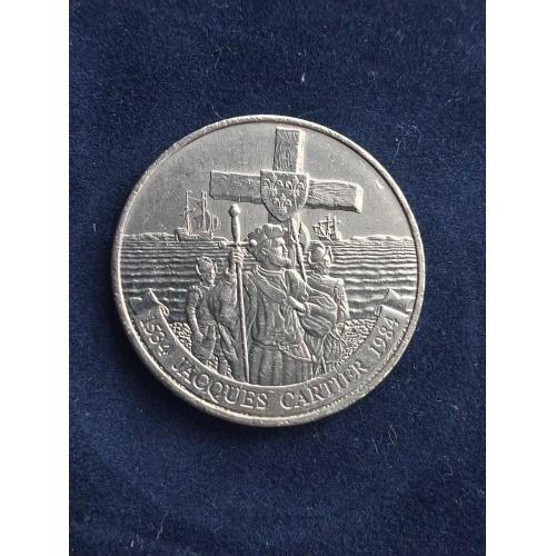 Доллар Канада 1984 г. (Гаспе)