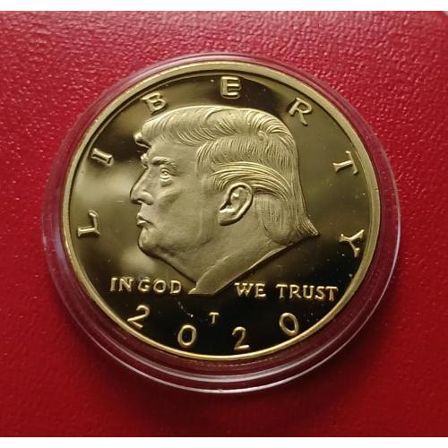 Монета 45 президент Дональд Трамп