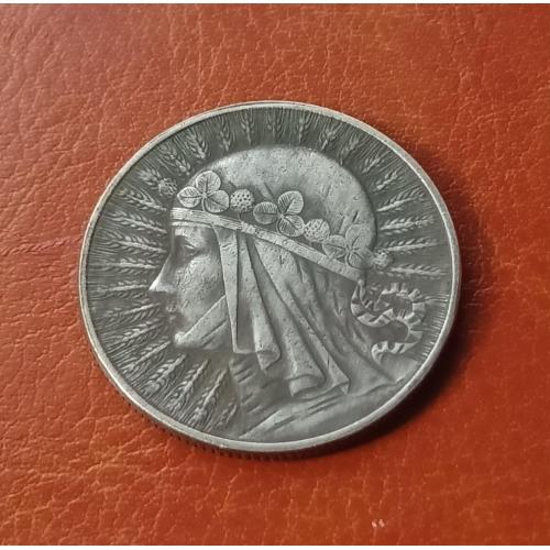Монета 5 злотых 1932 г. 