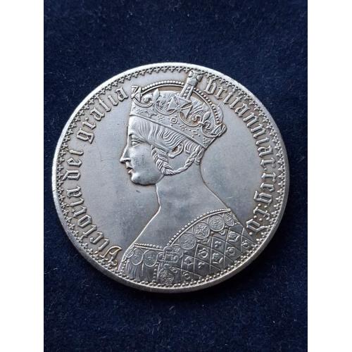 2 шиллинга (флорин) Великобритания , Королева Виктория (1838 - 1901)  