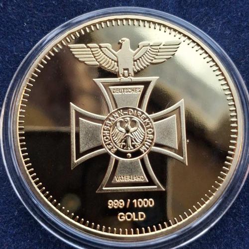 Reichs gold 999 Инвестиционная монета Германии .