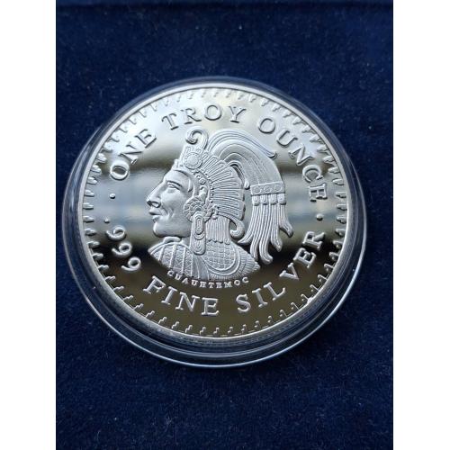 Мексикa .999  fine silver (one troy ounce)
