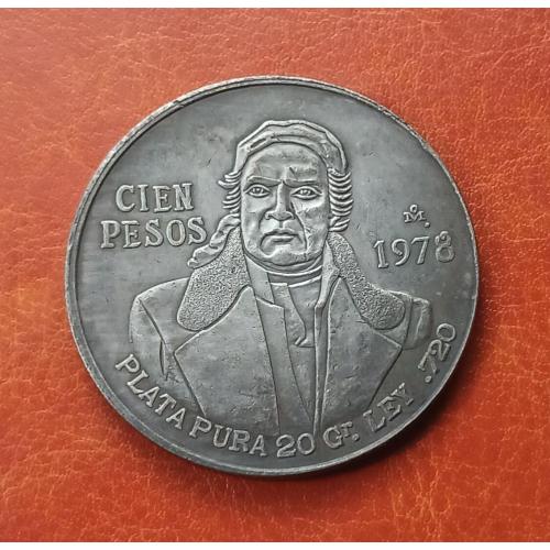 Монета Мексики 1978 г.