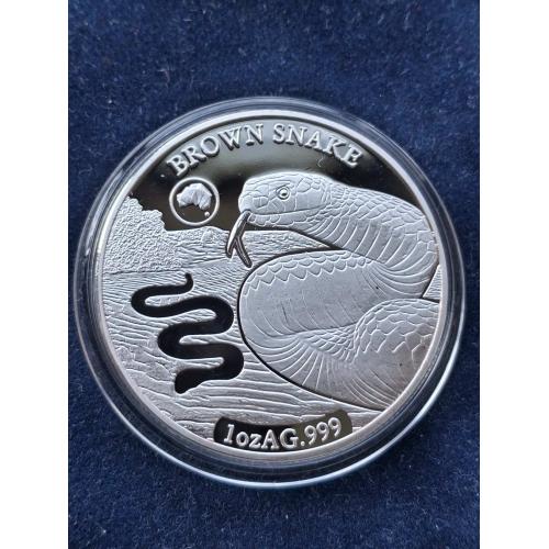 1 доллар Соломоновы острова 2019 г. 1 oz AG.999 