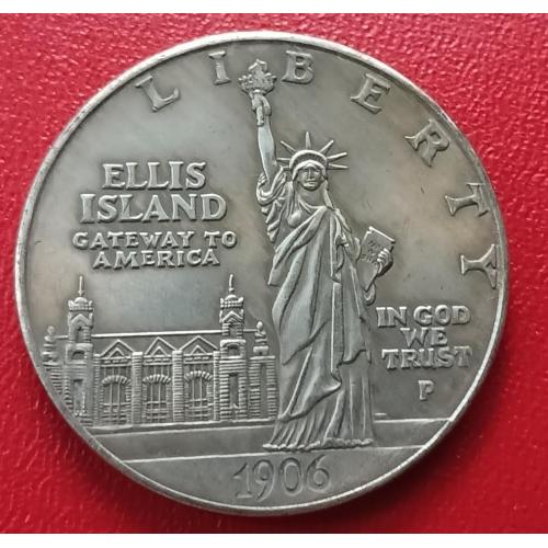 Монета США 1 доллар 1906 г.