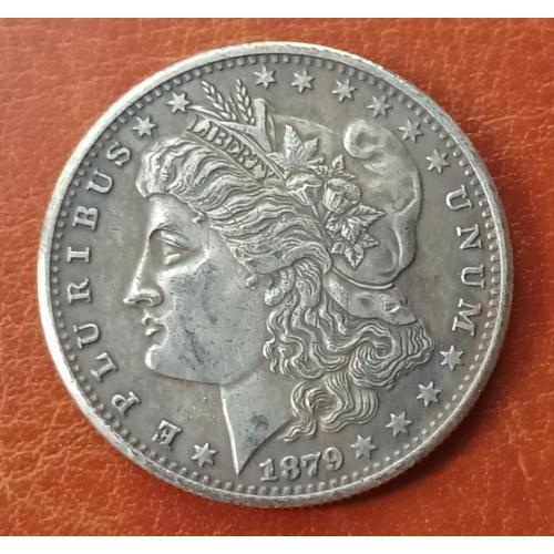 Монета США 50 центов 1879 г.