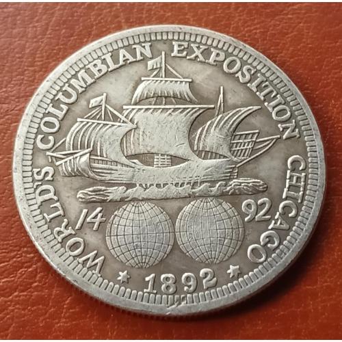 Монета США 50 центов 1892 г.