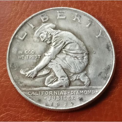 Монета США 50 центов 1925 г.