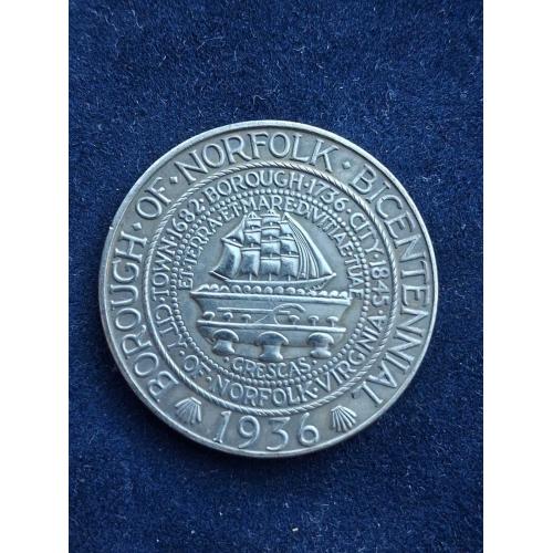 Монета США 50 центов 1936 г.