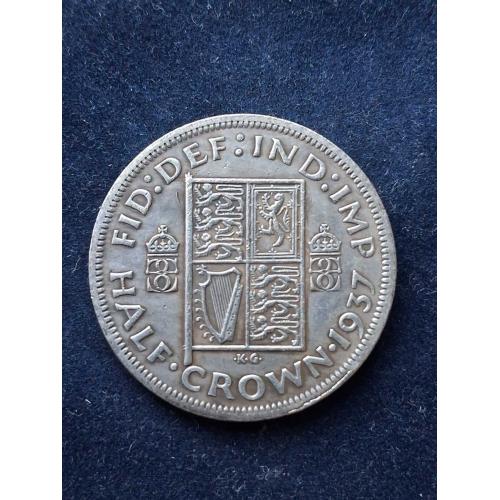 1/2  кроны Великобритании 1937 г.