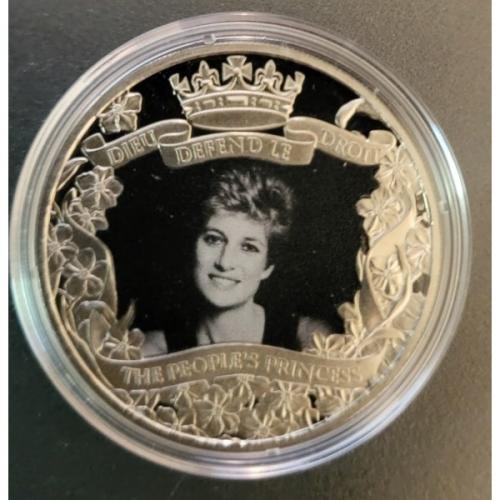 1/2  кроны Гибралтар 2021 г. "Принцеса Диана"