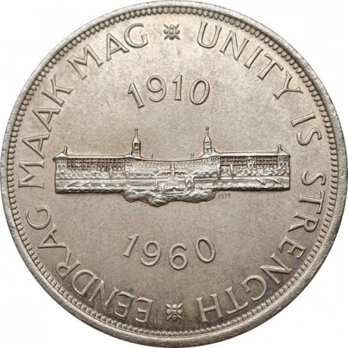 ЮАР 5 шиллингов, 1960 г. (серебро)