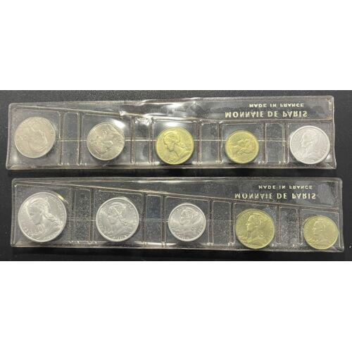 Уценка - (А-512) Комплект из двух наборов Коморские острова + Реюньон 1964 г. = 10 монет