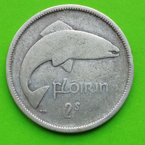(А-512) Серебро - Ирландия 1 флорин 1928 г.