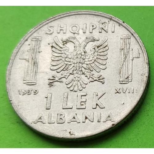 Албания 1 лек 1939 г.
