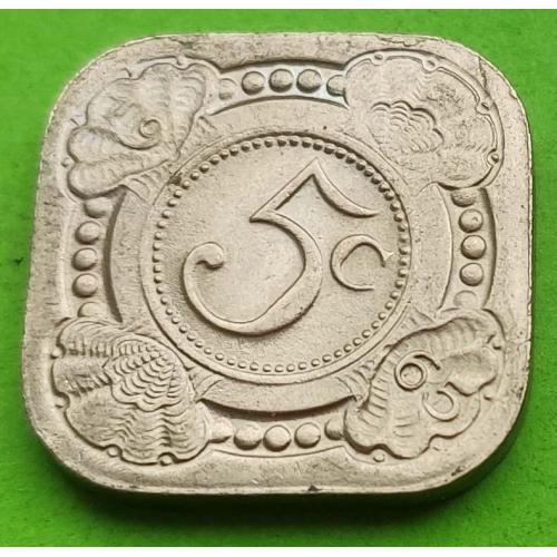 Антильские острова (Антилы) 5 центов 1965 г. - отличное состояние