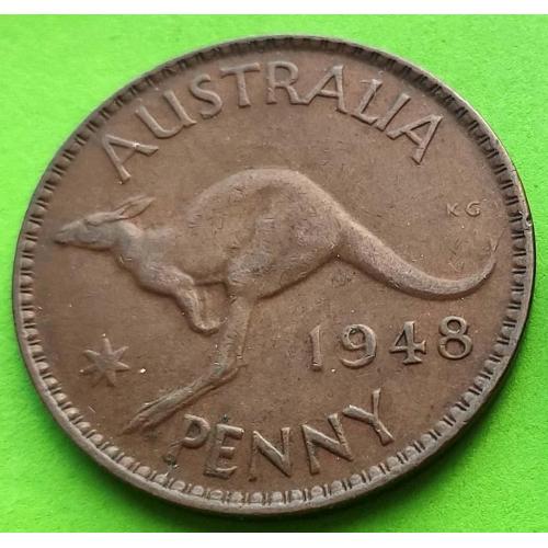 Австралия 1 пенни 1948 г. (Георг VI - император)