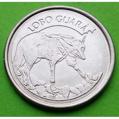 Бразилия 100 крузейро 1993 г. (Волк)