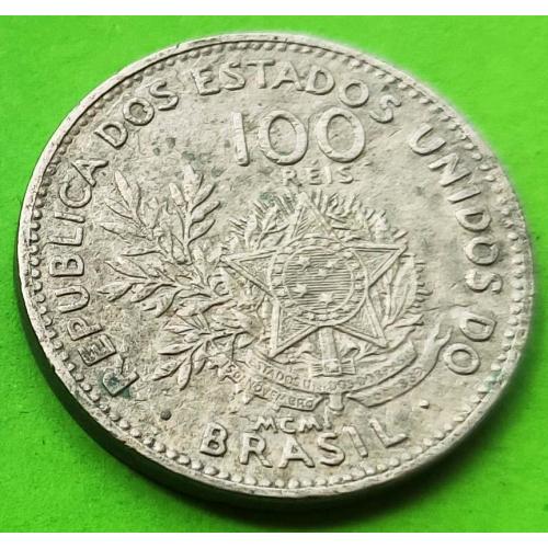 Бразилия 100 рейс 1901 г. - хорошее состояние