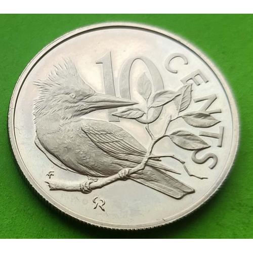 Британские Виргинские острова 10 центов 1974 г.