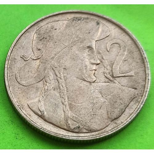 Чехословакия 2 кроны 1947 г.