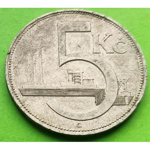 Чехословакия 5 крон 1938 г.