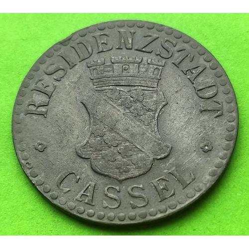 Цинк - Германия (Кассель) нотгельд 10 пфеннигов 1917 г.