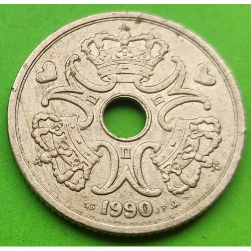 Дания 5 крон 1990 г.