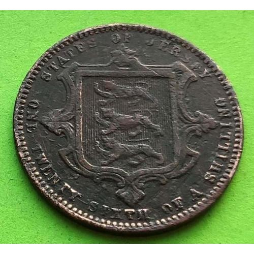 Джерси 1/26 шиллинга 1866 г. (Виктория)
