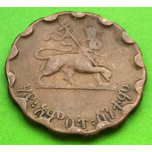 Эфиопия 25 центов 1936 (1944) г.