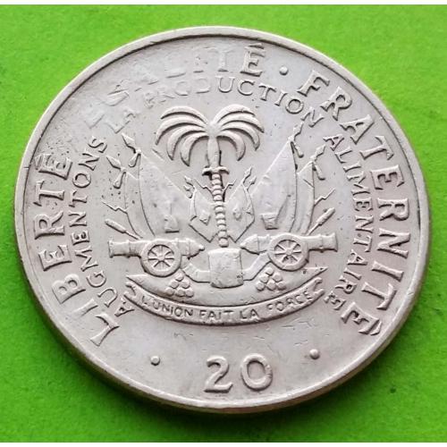 ФАО - Гаити 20 сантимов 1975 г.