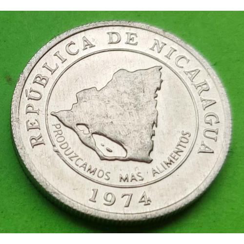 ФАО - Никарагуа 10 сентавос 1974 г. - нечастый номинал