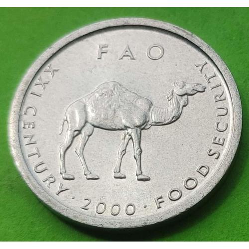 ФАО - Сомали 10 шиллингов 2000 г. (верблюд)