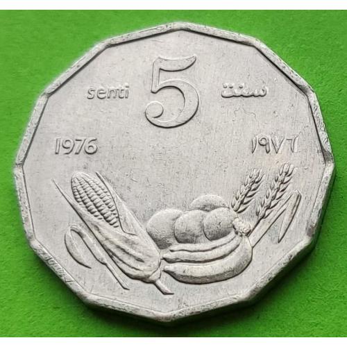 ФАО - UNC - Сомали 5 сенти 1976 г.