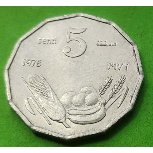 ФАО - UNC - Сомали 5 сенти 1976 г.