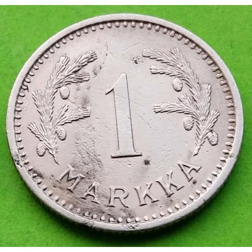 Финляндия 1 марка 1938 г. (никель)