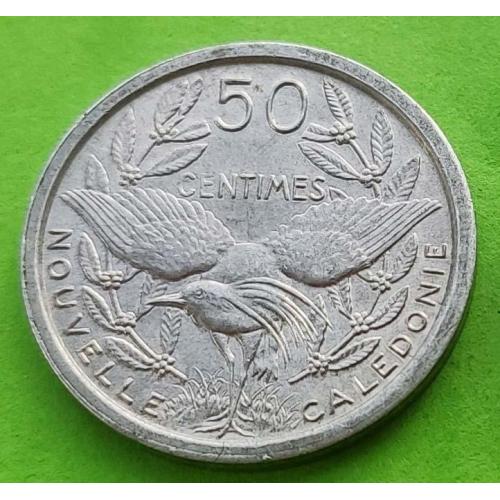 Фр. Каледония 50 сантимов 1949 г. (без I.E.O.M.)