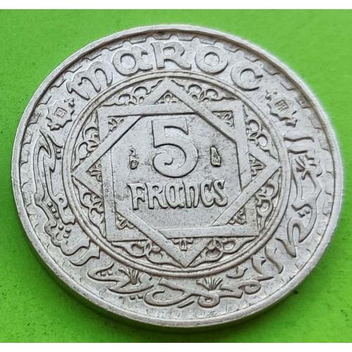 Фр. Марокко 5 франков 1370 (1951) г.