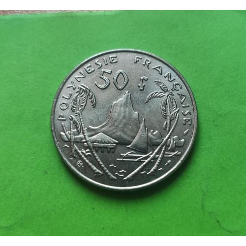 Фр. Полинезия 50 франков 1975 г.