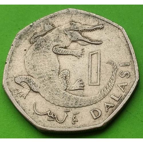 Гамбия 1 даласи 1998 г. (из оборота)