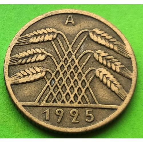 Германия 10 пфеннигов 1925 г. (A)